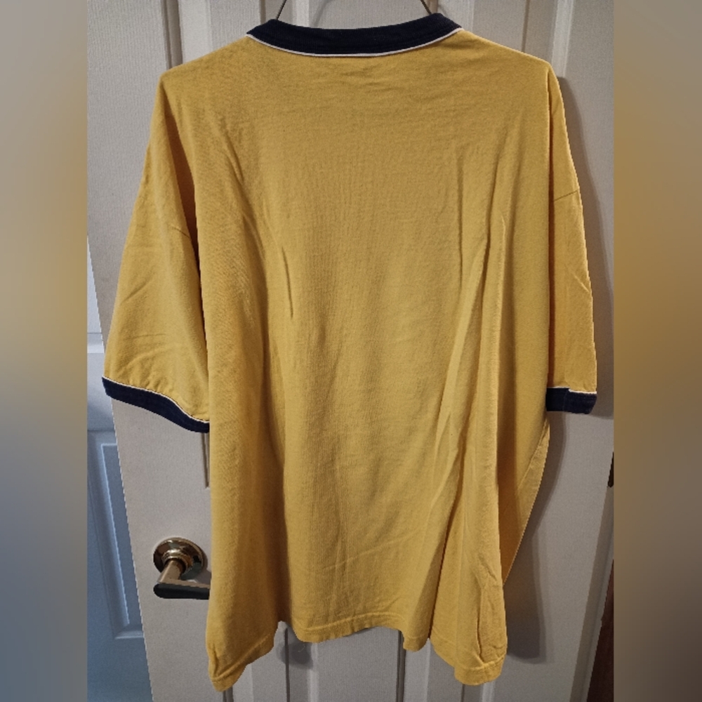 Vintage Star Wars Yellow and Blue Trim Tee - Picture 2 of 3